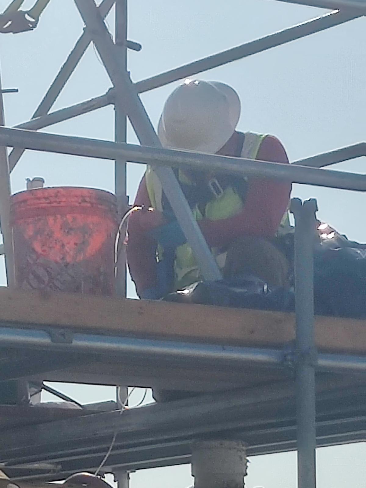 Maintenance crew working outdoors